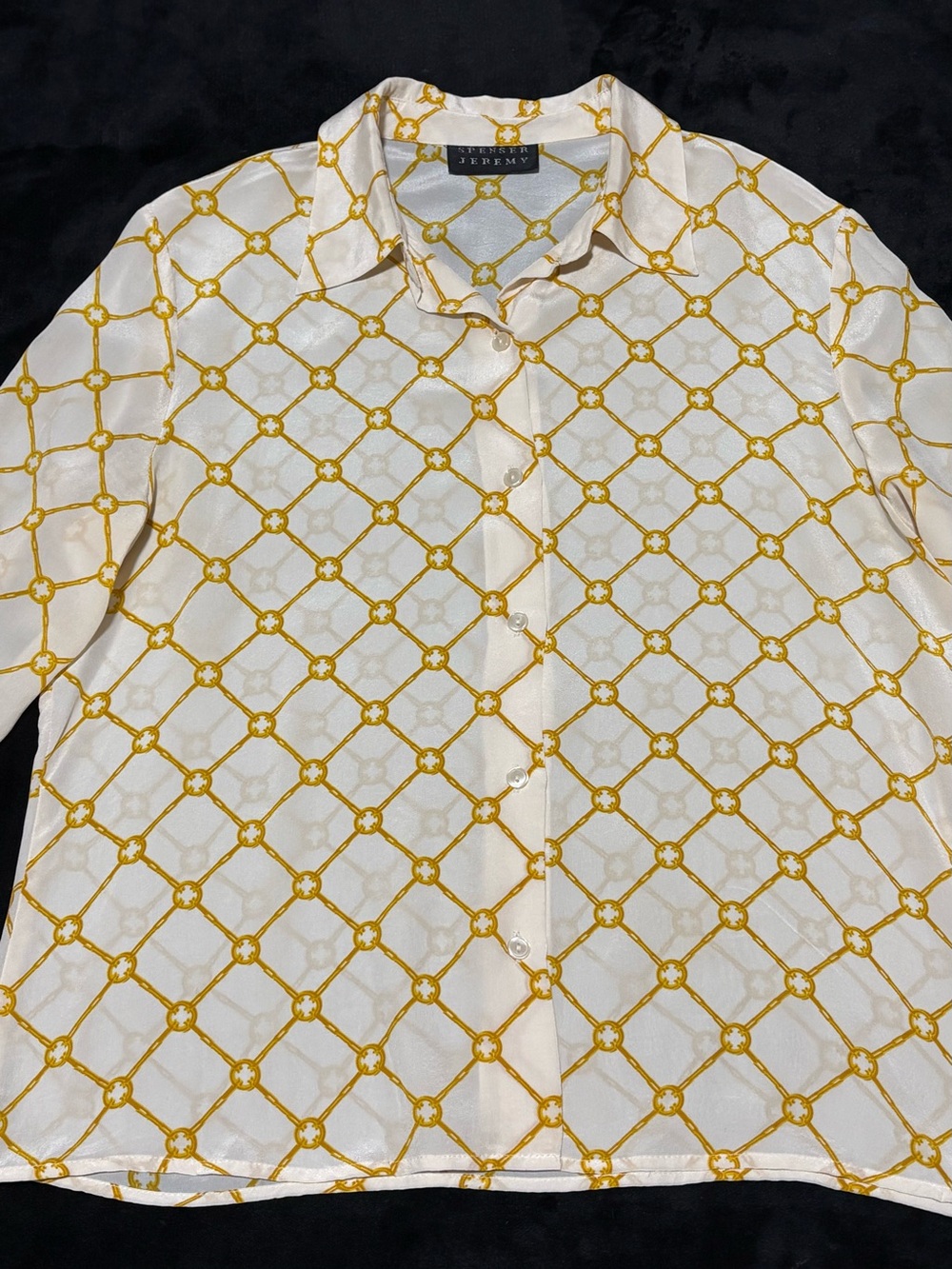 💥MoviNG sALe‼️ Spencer Silk Blouse. Sz M